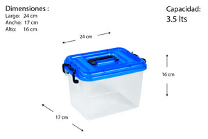 Caja Plástica Tauro 3.5 lts