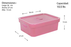Caja Plastica Mercurio 10.5 lts