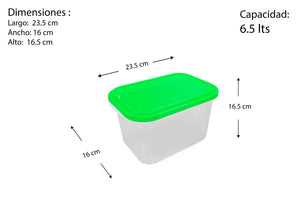 Caja Plástica Zeus 6.5 lts